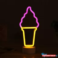 Asztali LED-es neon világítás (fagyi) x
