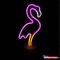 Asztali LED-es neon világítás (flamingó) x