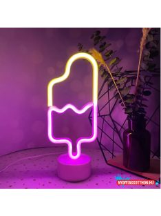 Asztali LED-es neon világítás (jégkrém) x