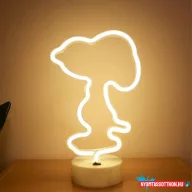 Asztali LED-es neon világítás (kutya)