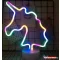 Asztali LED-es neon világítás RGB (unikornis) x