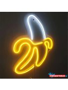 Fali LED-es neon világítás (banán)