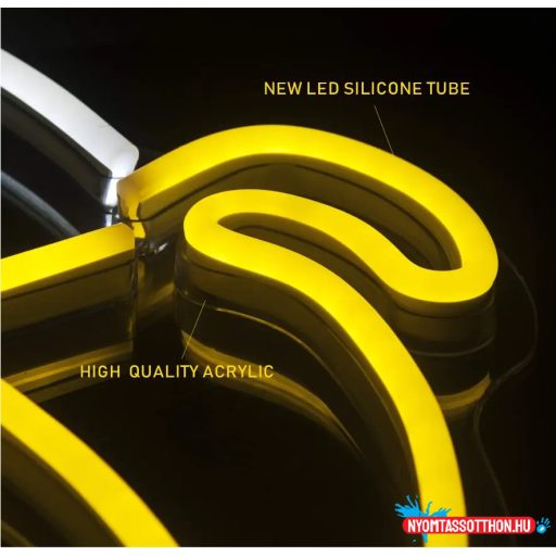 Fali LED-es neon világítás (banán) x