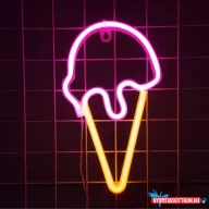 Fali LED-es neon világítás (Fagyi)