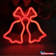Fali LED-es neon világítás (harang)