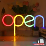 Fali LED-es neon világítás (open)