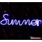 Fali LED-es neon világítás (Summer felirat)
