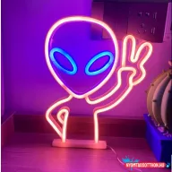 Fali LED-es neon világítás (menő UFO)