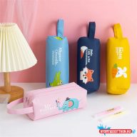 Vidám állatkák vidám színekkel tolltartó - többféle