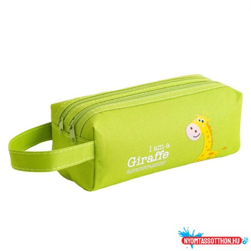 Vidám állatkák vidám színekkel tolltartó - többféle