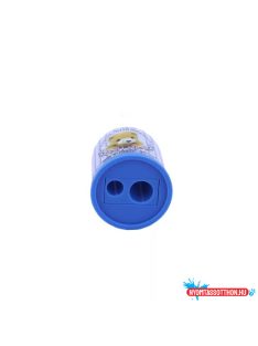   Macis tartályos kalitka formájú 2 lyukú hegyező – Kék, Narancs, Pink | Cuki és praktikus